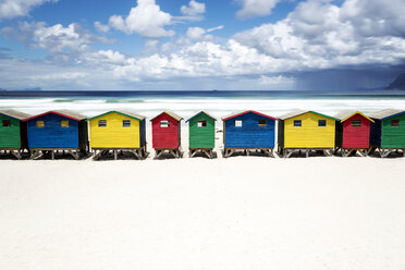 Afrika, Südafrika, Westkap, False Bay, Muizenberg Beach - FPF00145