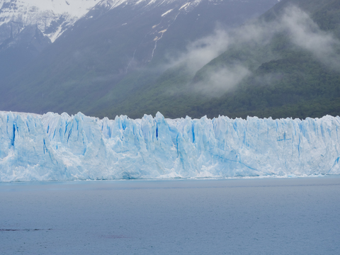 Argentinien, Patagonien, El Calafate, Gletscher Perito Moreno, lizenzfreies Stockfoto