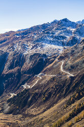 Schweiz, Wallis, Alpen, Blick zum Grimselpass - WDF04370