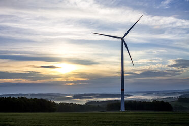 Germany, Hesse, Taunus, wind wheel - PUF01298