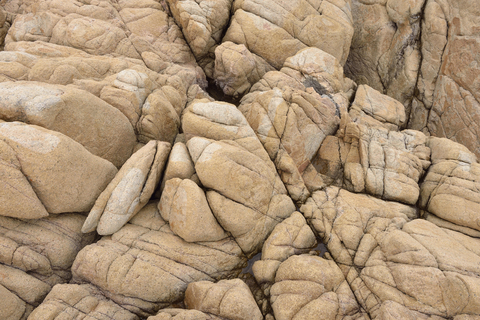 Italien, Sardinien, Granitfelsen bei Cala Rossa, lizenzfreies Stockfoto