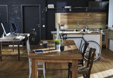Modern office interior with kitchen - FMKF04791
