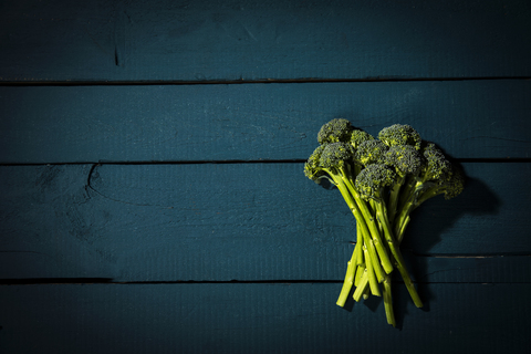 Sprouting broccoli stock photo