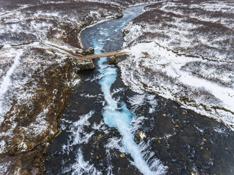 Island, Bruarfoss Wasserfall, Blick auf den Wasserfall - WPEF00116