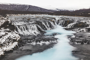 Island, Bruarfoss Wasserfall, Blick auf den Wasserfall - WPEF00117