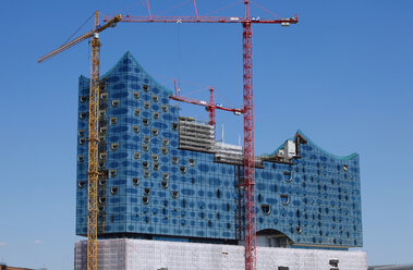 Deutschland, Hamburg, Elbphilharmonie im Bau - JTF00907