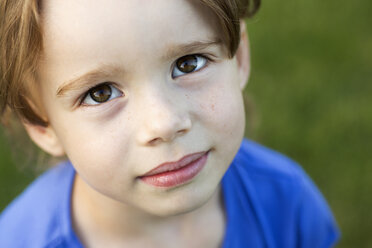 A little girl looking up at the camera - FSIF00517