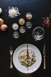 Risotto of ceps with spices - OCAF00128