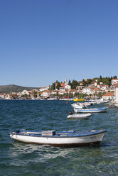 Croatia, Dalmatia, Rogoznica, Adria, harbour with fishing boats - WWF04167