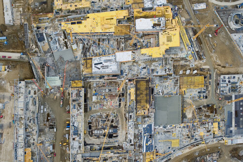 Aerial view of a construction site - FSIF02539