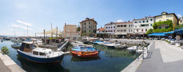 Kroatien, Istrien, Adria, Kvarner Bucht, Volosko, Hafen - WWF04186