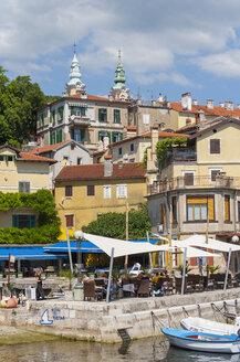 Kroatien, Istrien, Adria, Kvarner Bucht, Volosko, Hafen - WWF04187