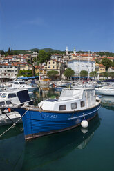 Kroatien, Istrien, Adria, Kvarner Bucht, Volosko, Hafen - WWF04188