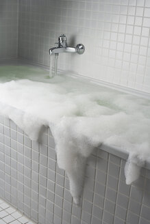 An overflowing bubble bath - FSIF02640