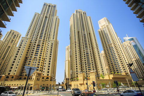 United Arab Emirates, Dubai, Cityscape stock photo