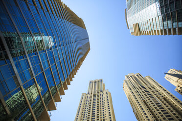 United Arab Emirates, Dubai, office towers - ZEF15008