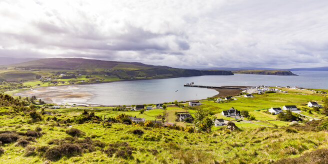 Vereinigtes Königreich, Schottland, Isle of Skye, Uig, Loch Snizort - WDF04461