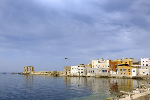 Sizilien, Trapani, Museo civico Torre di Ligny, Hafen - LBF01789