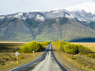 Argentinien, Patagonien, El Calafate, Provinz Santa Cruz, Straße bei Lago-Argentino - AMF05663