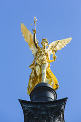 Germany, Bavaria, Munich, Angel of Peace monument - FOF09865