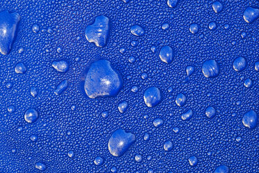 Water drops on blue car - SIEF07745