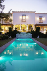 Lap pool and Spanish villa - CAIF00647
