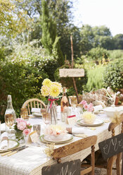 Tischset für Hochzeitsempfang im Freien - CAIF00752