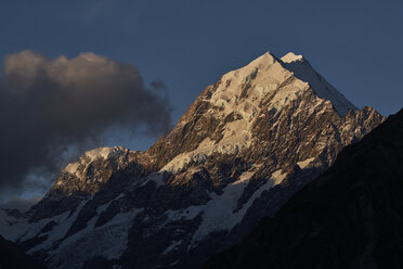 Neuseeland, Südinsel, Mount Cook National Park, Mount Cook - MRF01781