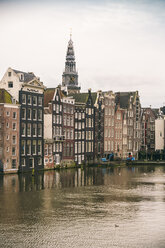 Netherlands, Holland, Amsterdam, Canal and houses - TAMF00925