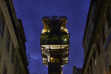 Portugal, Lissabon, Chiado, Elevador de Santa Justa - MRF01859