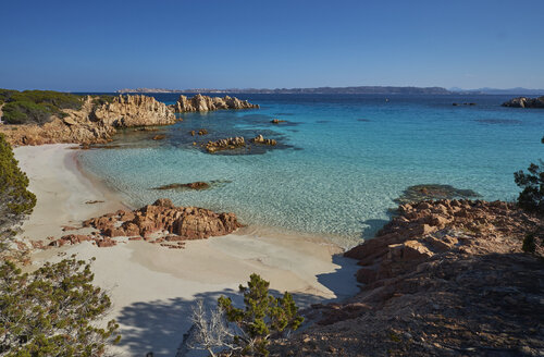 Italien, Sardinien, La Maddalena, Nationalpark Arcipelago di La Maddalena, Spiaggia Budelli - MRF01895