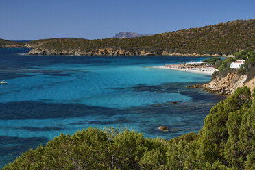 Italy, Sardinia, Tuerredda, beach - MRF01907