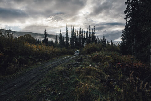 Canada, British Columbia, Kitimat-Stikine A, Highway 37, van - GUSF00324