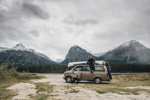 Kanada, Alberta, Banff-Nationalpark, Rocky Mountains, Icefields Parkway - GUSF00341