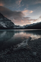 Kanada, British Columbia, Mount Robson Provincial Park, Fraser-Fort George H, Berg Lake, Berg Glacier, Mist Glacier - GUSF00346