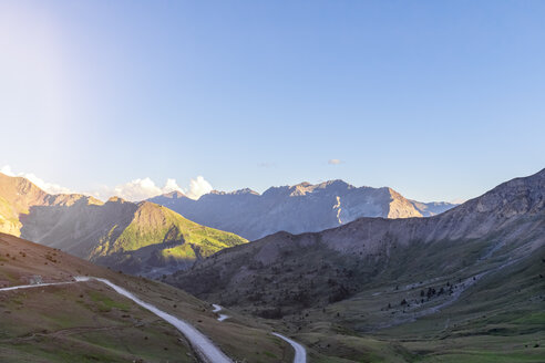 Italien, Piemont, Westalpen, Blick vom Colle Basset, Colle dell'Assietta, Cottische Alpen - MMAF00310