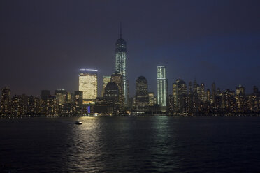 New York City skyline, New York, United States - CAIF07630