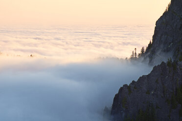 Blick auf Wolken am Berg - CAVF01768