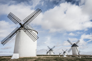 Spanien, Kastilien-La Mancha, Campo de Criptana, Windmühlen - SKCF00349