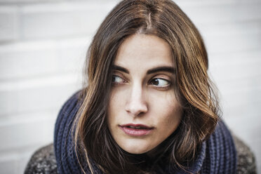 Close-up of woman looking away - CAVF05587