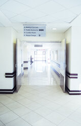 Empty hospital corridor - CAIF13327