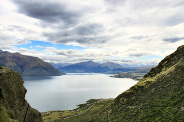 Scenic view of lake against sky - CAVF06132