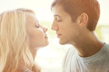 Close-up of romantic couple - CAVF06410