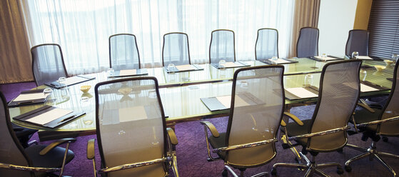 View of empty conference room - CAIF15259