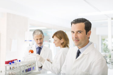 Portrait of scientist in laboratory - CAIF16431