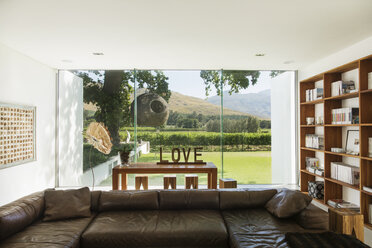 Living room overlooking garden - CAIF17981