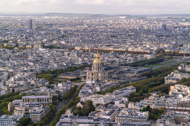 France, Paris, Cityscape with Les Invalides and Seine river - TAMF00949