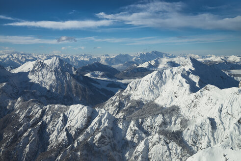 Österreich, Salzkammergut, alpine Landschaft im Winter - STCF00393