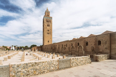Marokko, Marrakesch, Djami Al Fina, Koutoubia-Moschee - TAMF00957