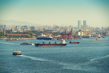 Turkey, Istanbul, Container harbour - TAMF00973